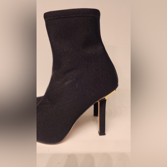 Good American Ankle Shine Neoprene Black Size 9 & 8 & 8.5 - Picture 4 of 11